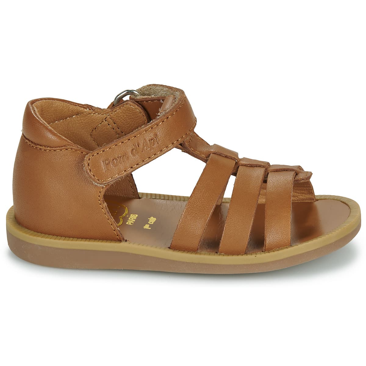 Girls' Sandals Pom d'Api Brown