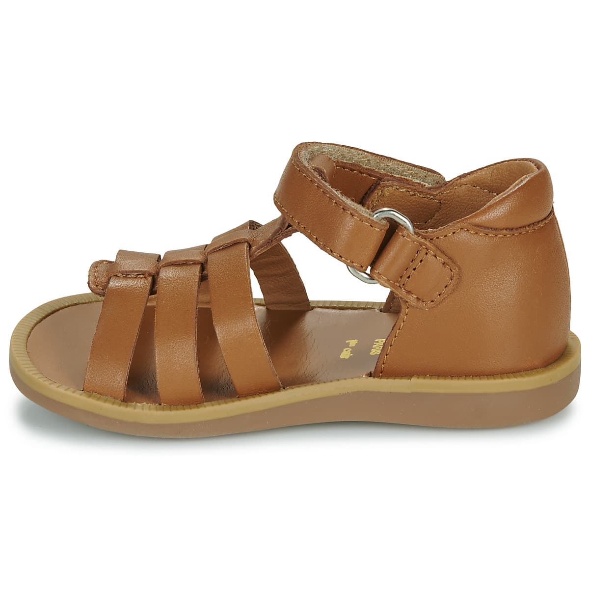 Girls' Sandals Pom d'Api Brown