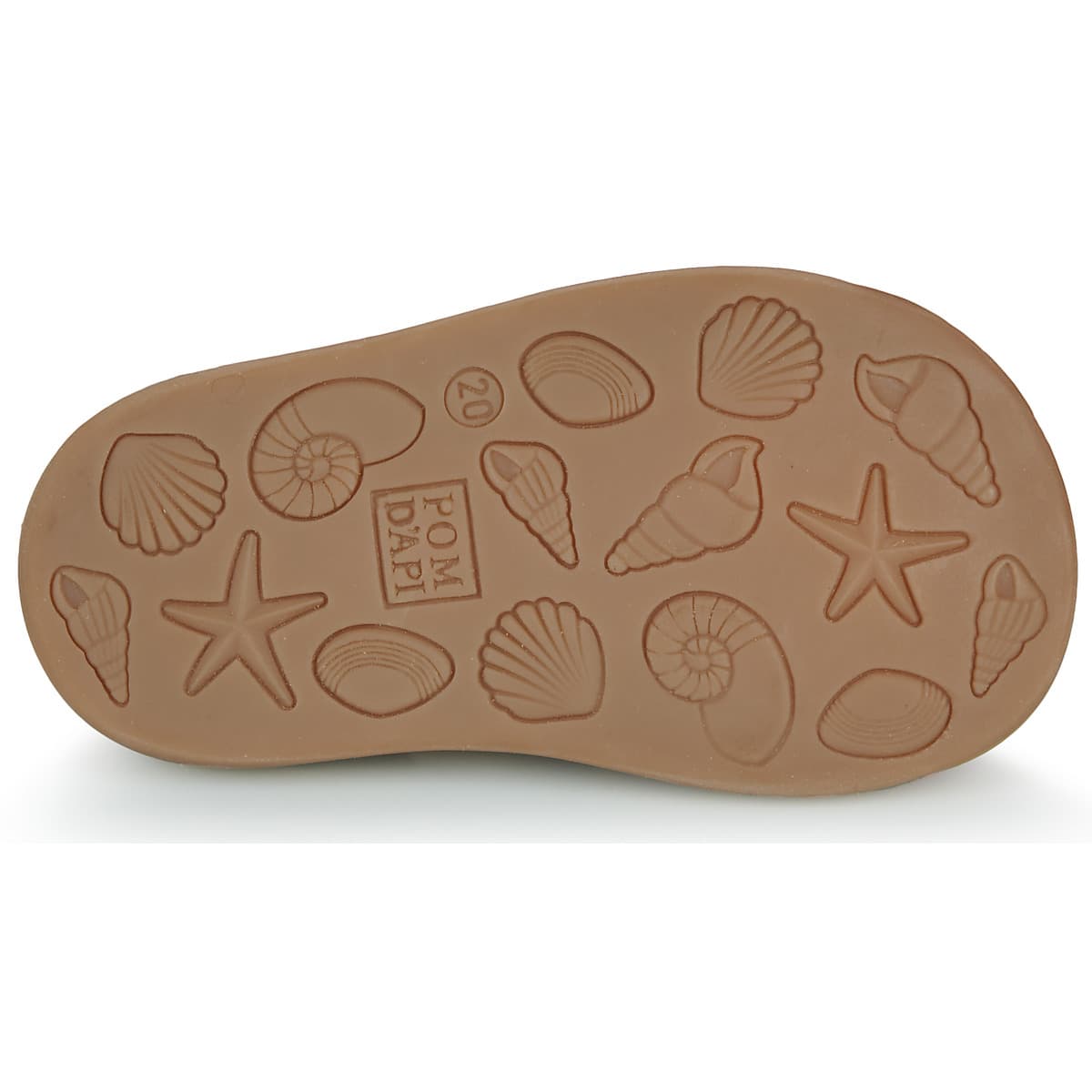 Girls' Sandals Pom d'Api Brown