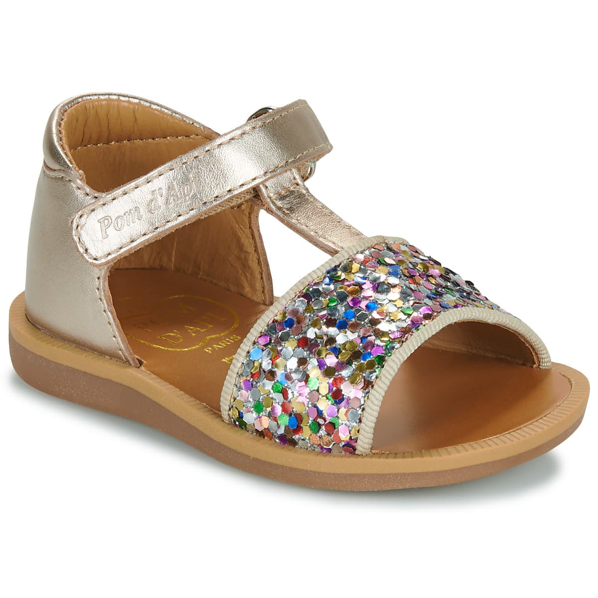 Girls' Sandals Pom d'Api Gold