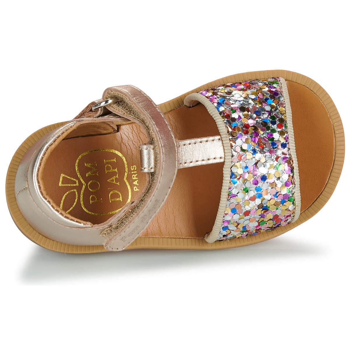 Girls' Sandals Pom d'Api Gold