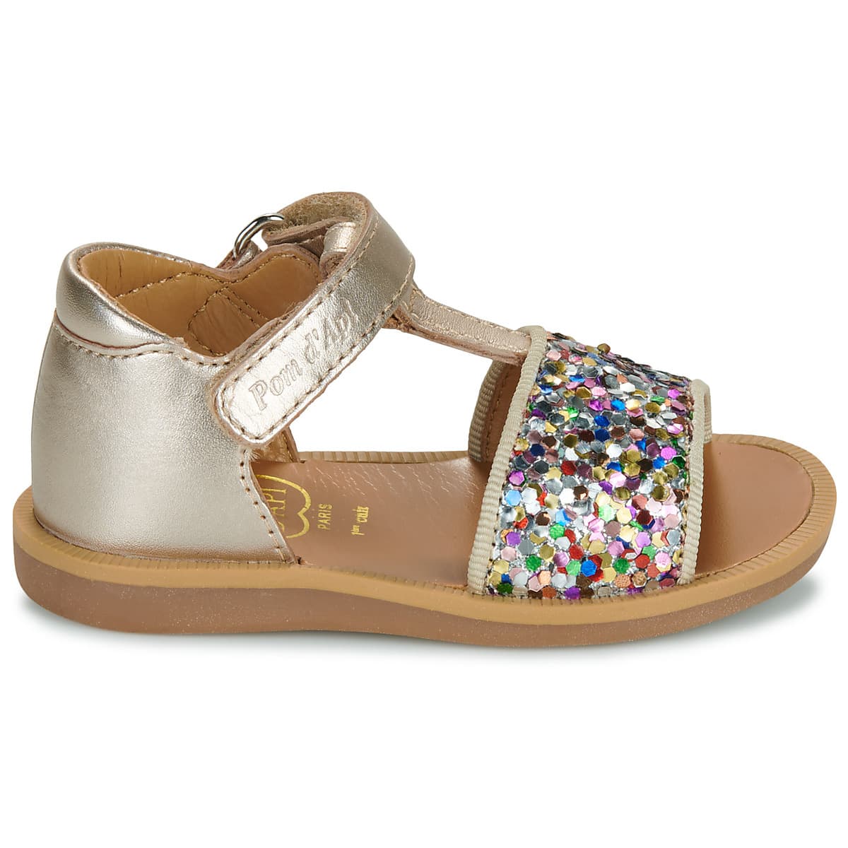 Girls' Sandals Pom d'Api Gold