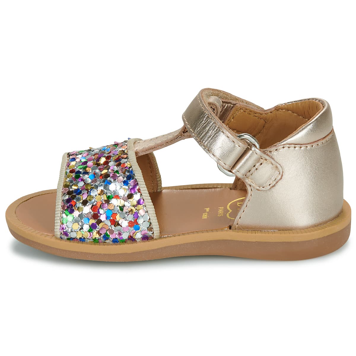 Girls' Sandals Pom d'Api Gold