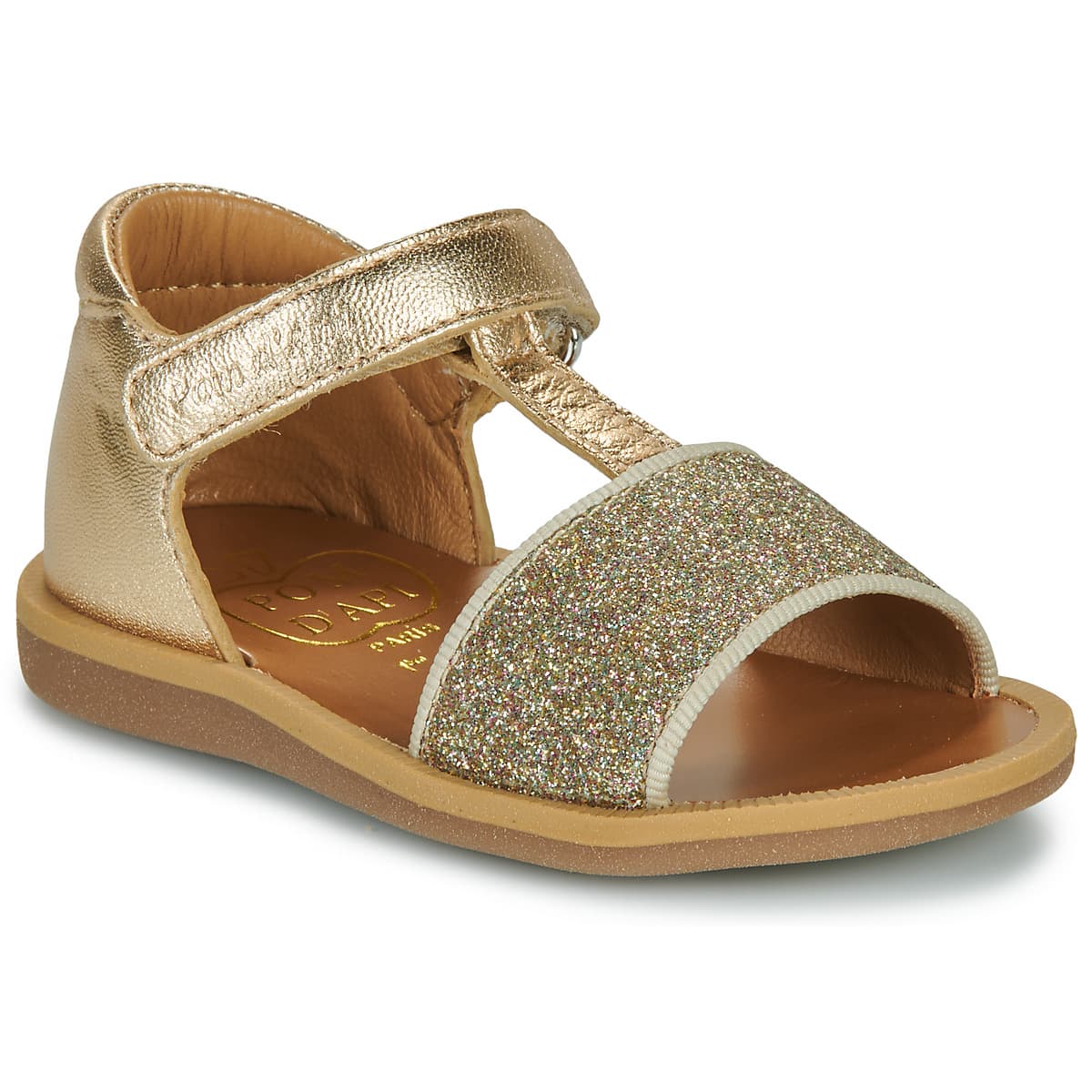 Σανδάλια χωρίς τακούνι Pom d'Api POPPY TAO EASY