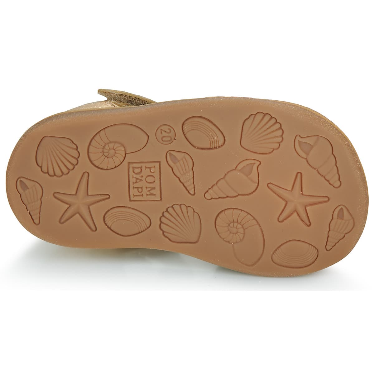 Girls' Sandals Pom d'Api Gold