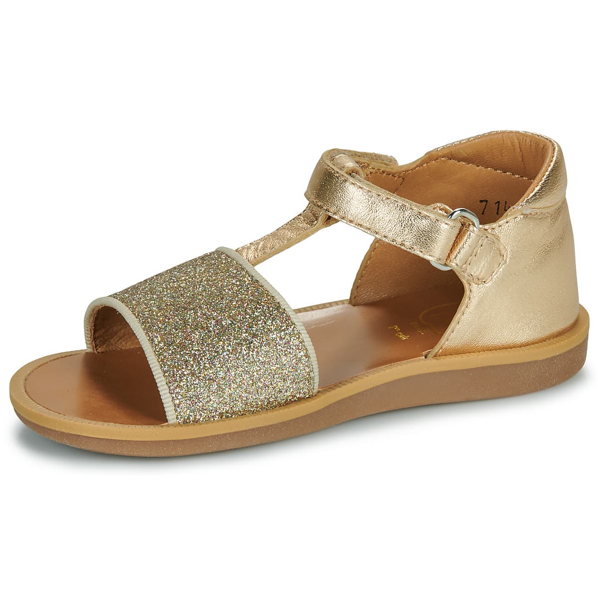 Girls' Sandals Pom d'Api Gold