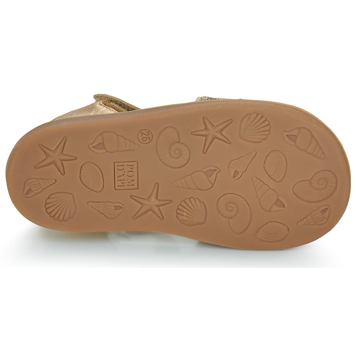 Girls' Sandals Pom d'Api Gold