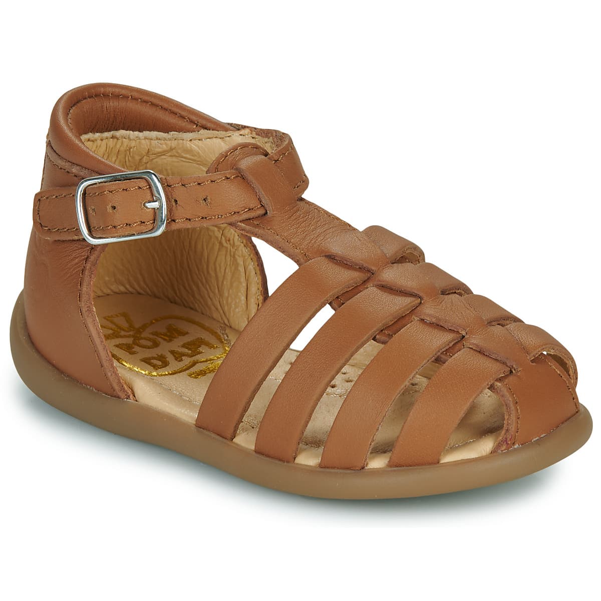 Girls' Sandals Pom d'Api Brown