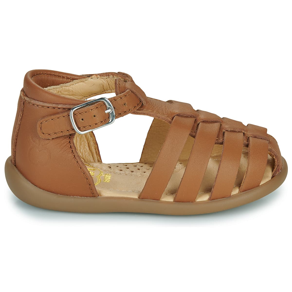 Girls' Sandals Pom d'Api Brown