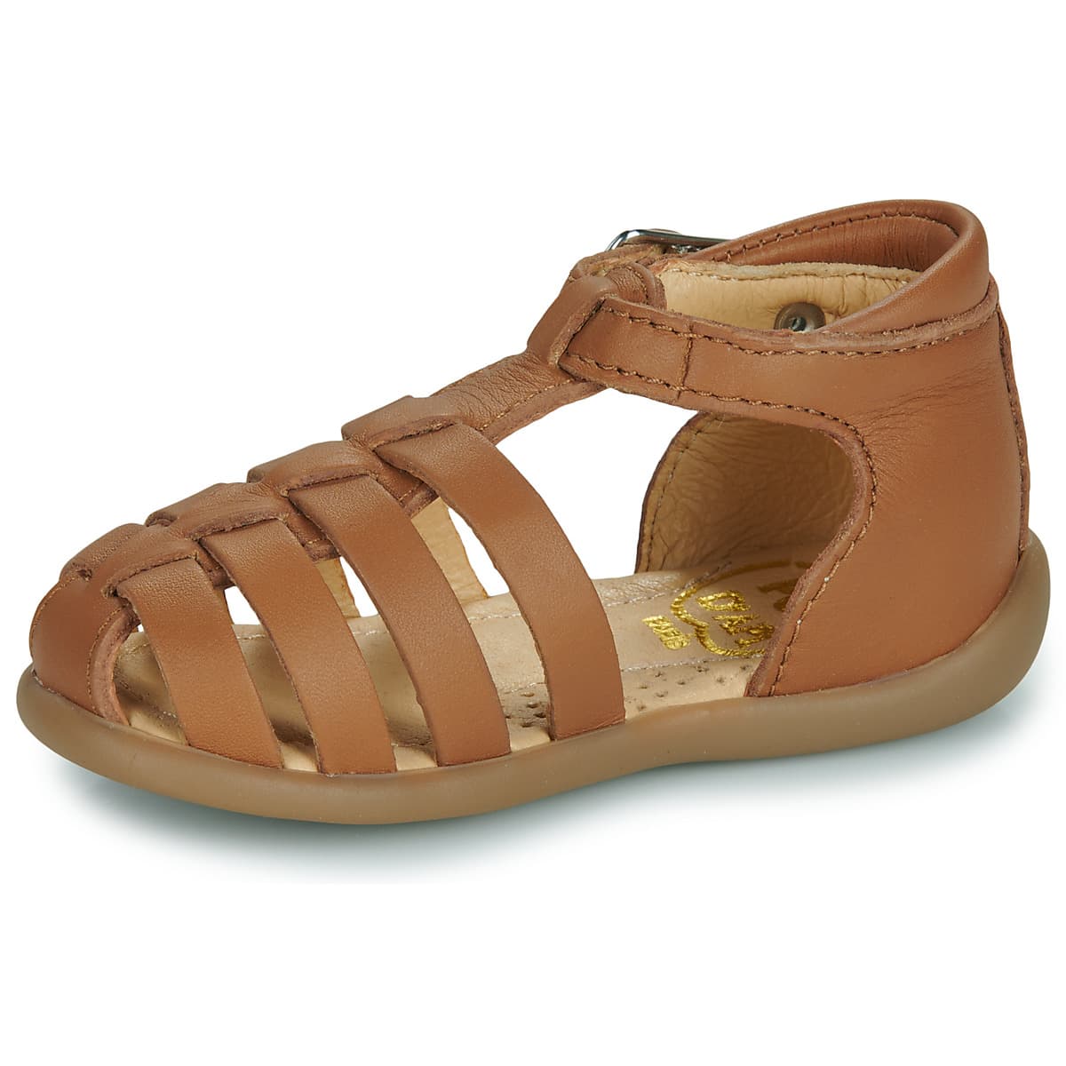 Girls' Sandals Pom d'Api Brown