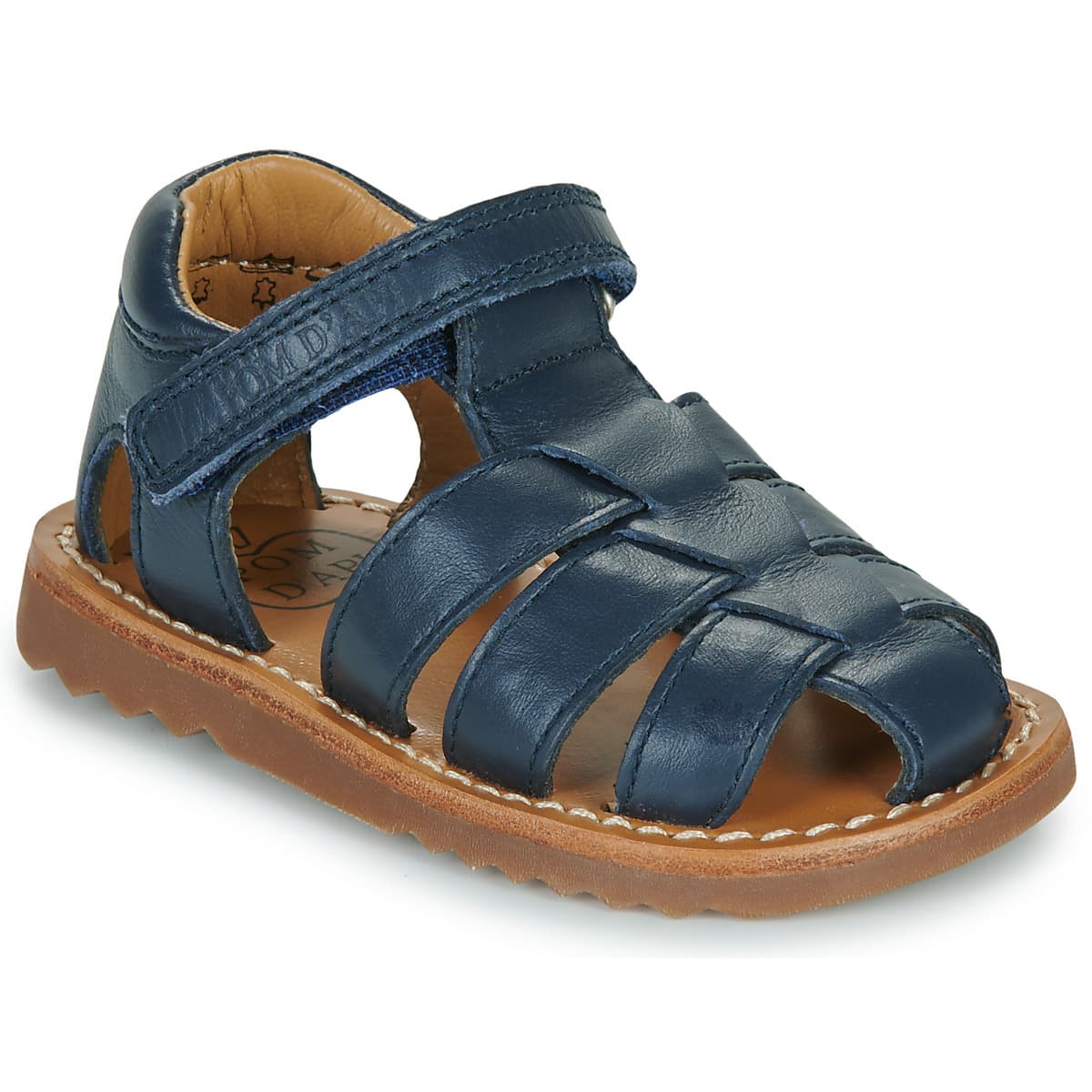Boys' Sandals Pom d'Api Blue