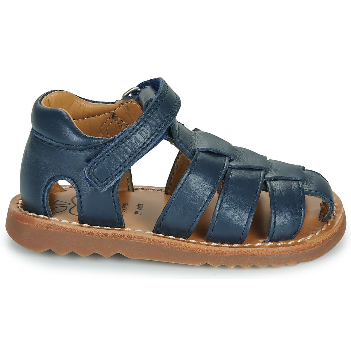 Boys' Sandals Pom d'Api Blue
