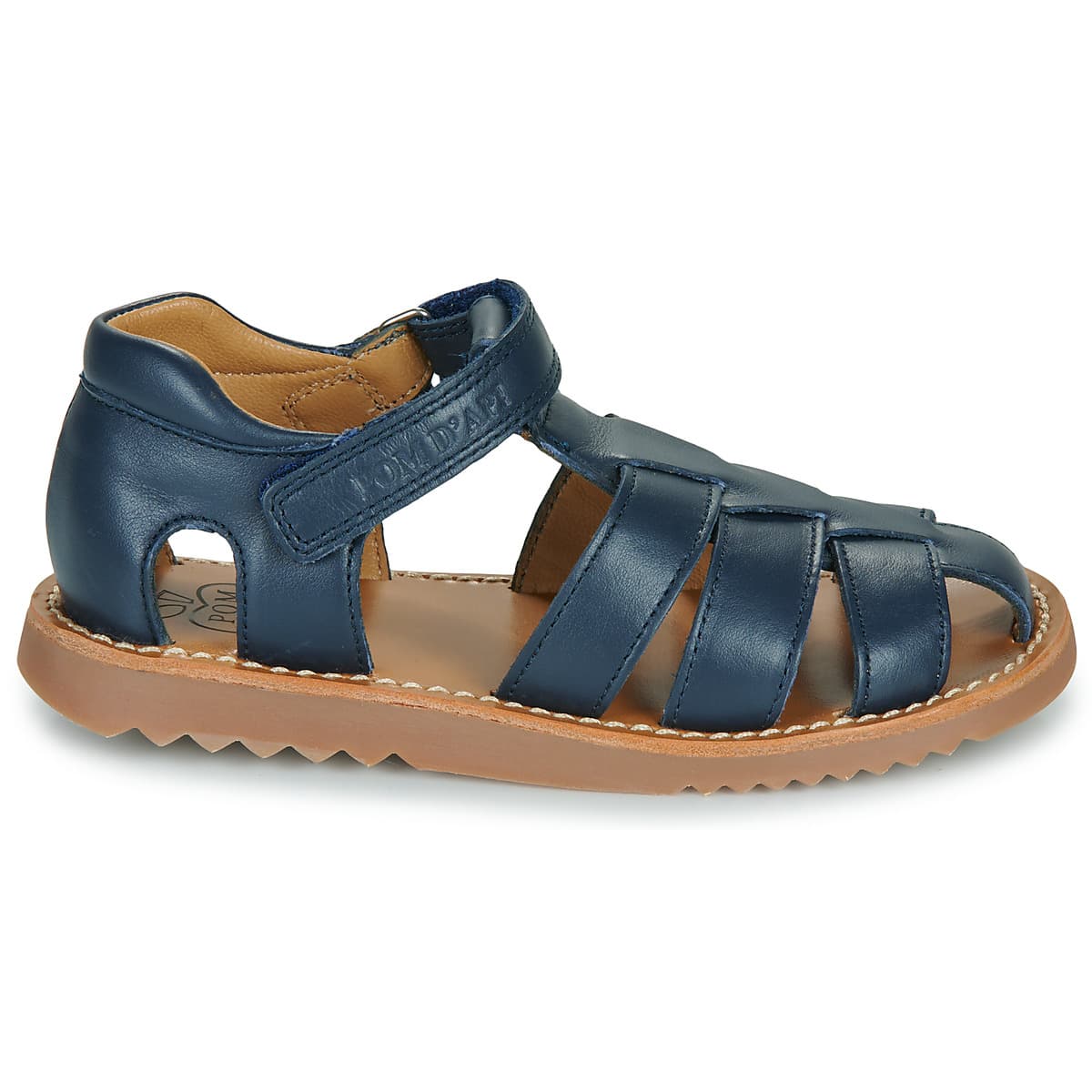 Boys' Sandals Pom d'Api Blue