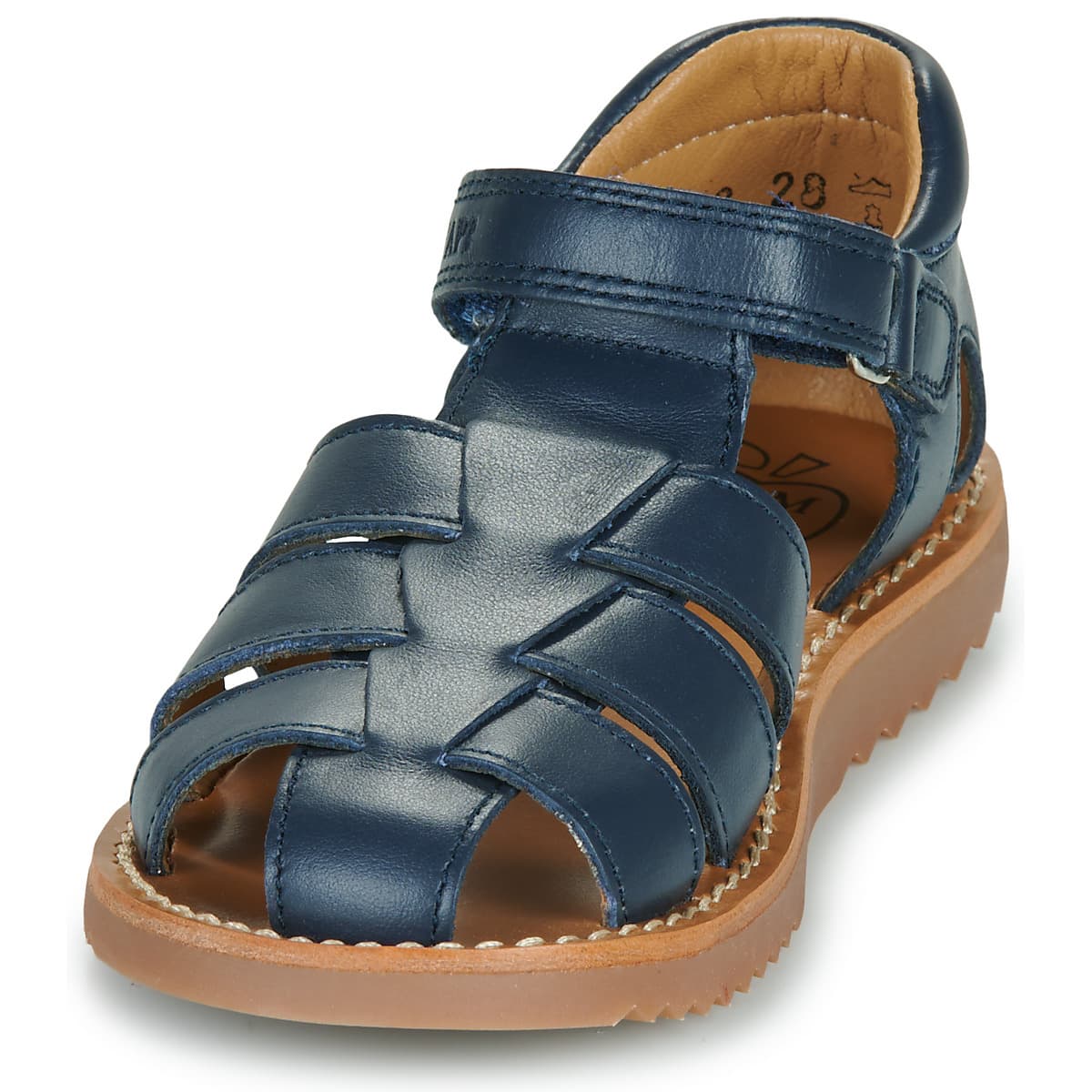 Boys' Sandals Pom d'Api Blue