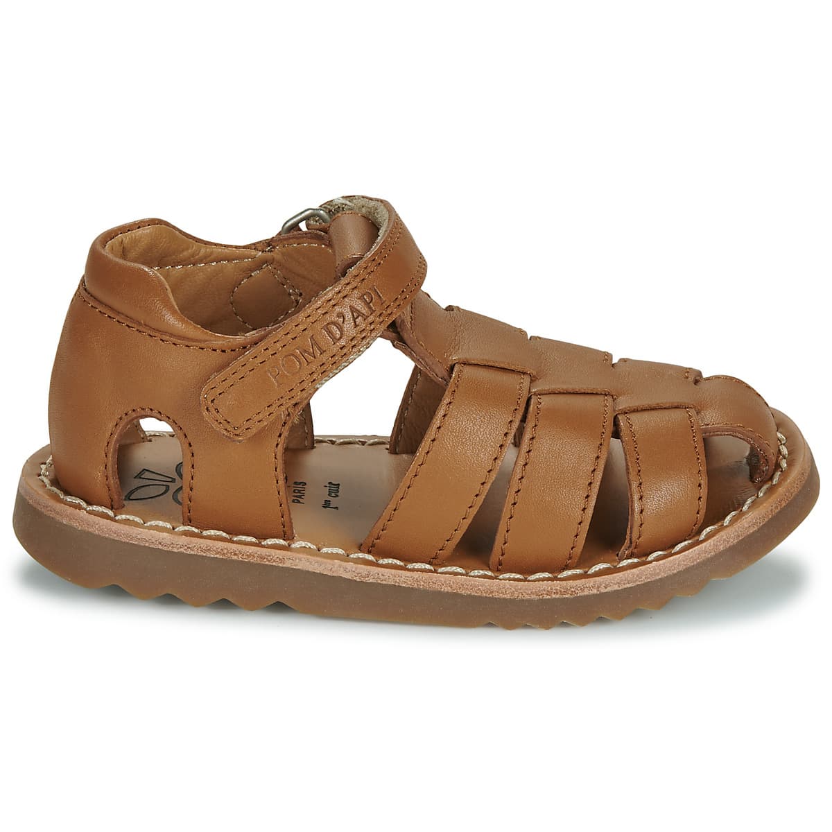 Boys' Sandals Pom d'Api Brown