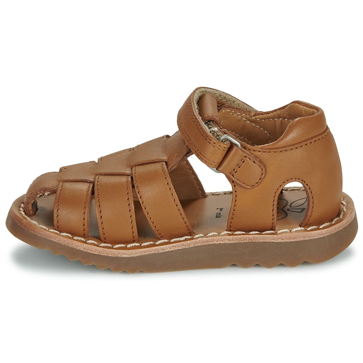 Boys' Sandals Pom d'Api Brown