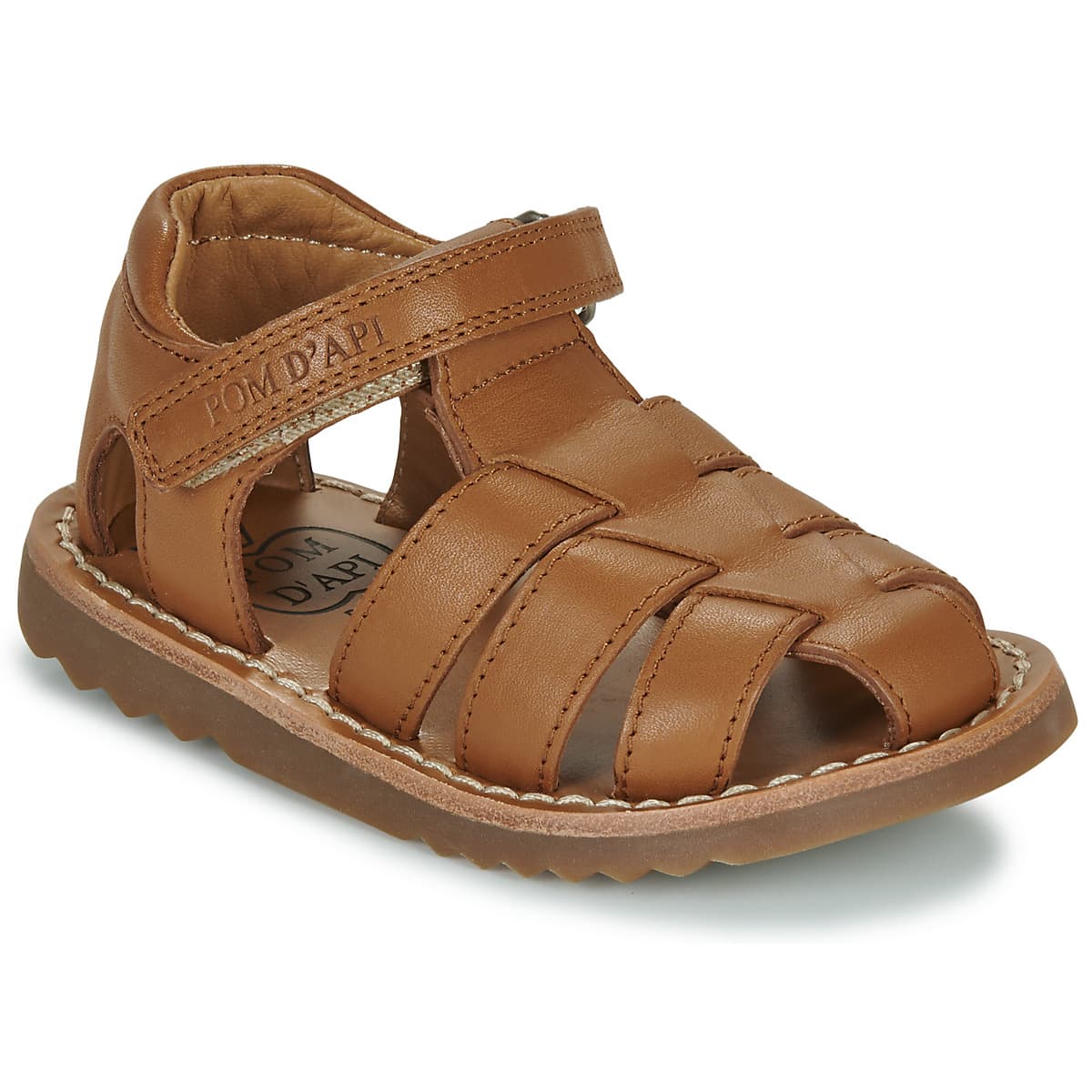 Σανδάλια χωρίς τακούνι Pom d'Api WAFF PAPY
