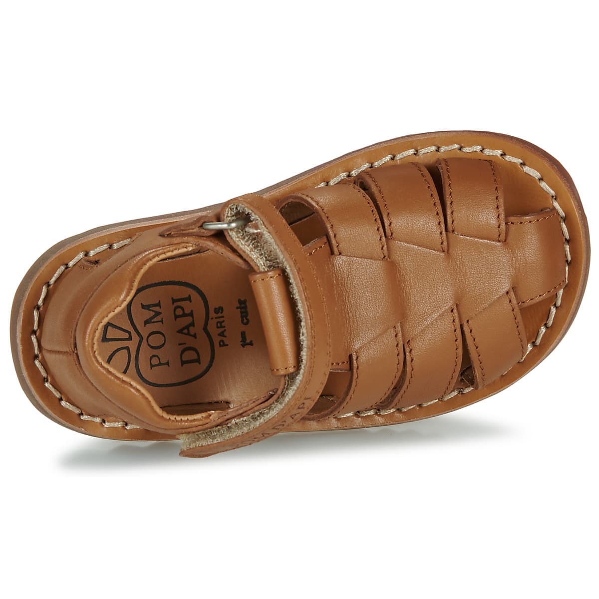Boys' Sandals Pom d'Api Brown