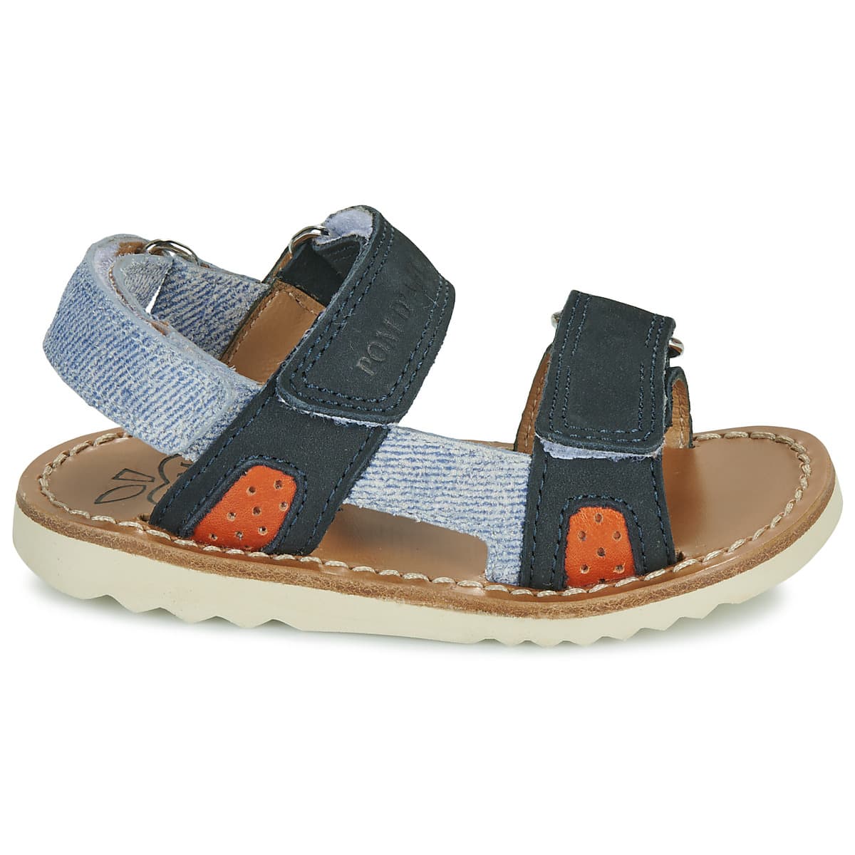 Boys' Sandals Pom d'Api Blue
