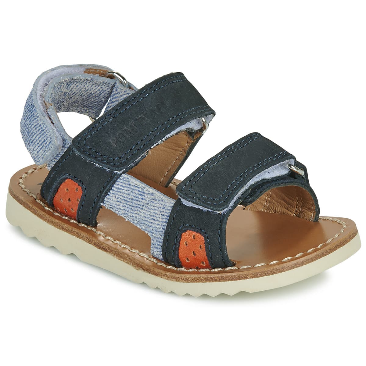 Boys' Sandals Pom d'Api Blue