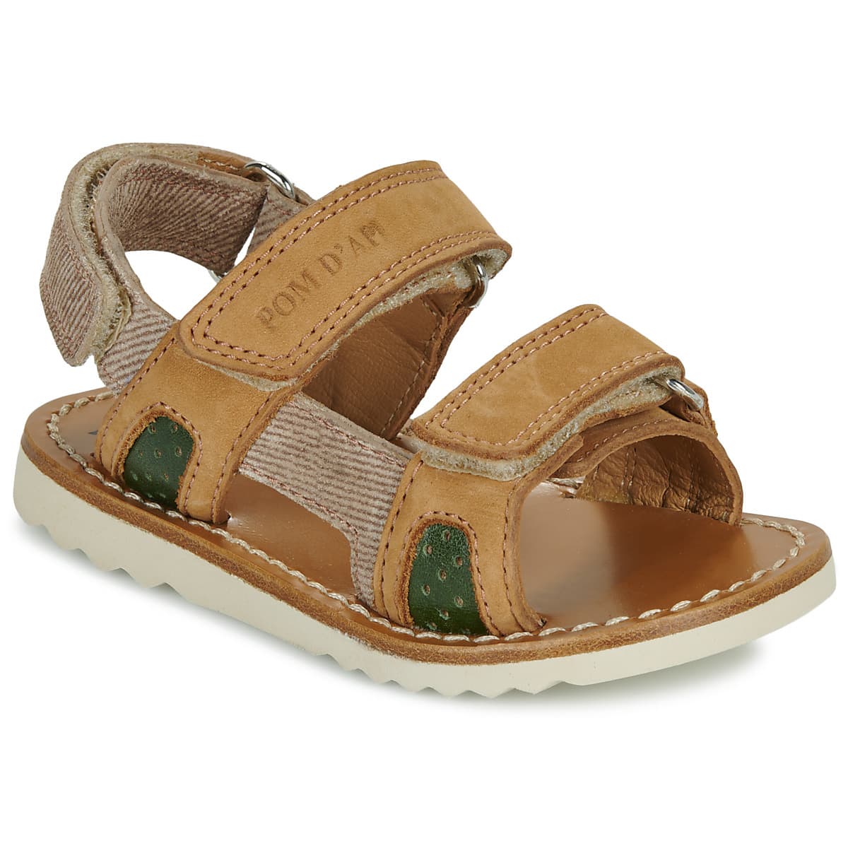 Boys' Sandals Pom d'Api Brown