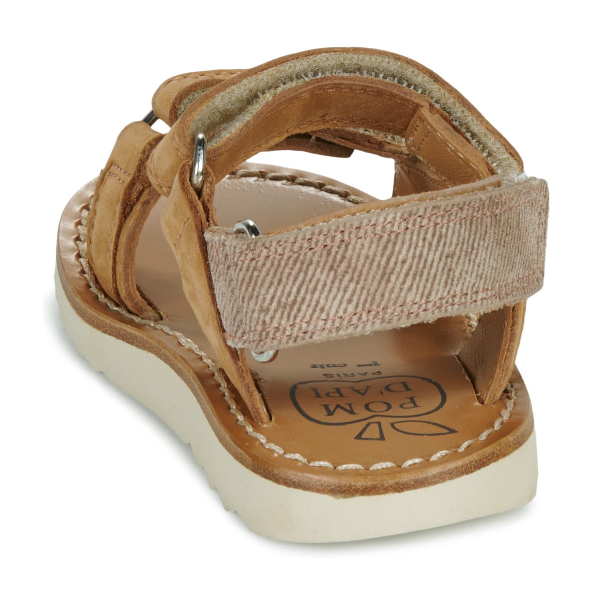 Boys' Sandals Pom d'Api Brown