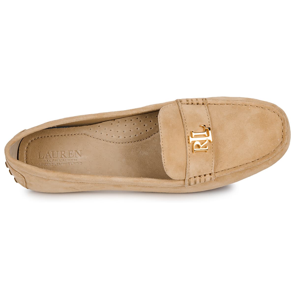Women's Loafers Lauren Ralph Lauren Beige