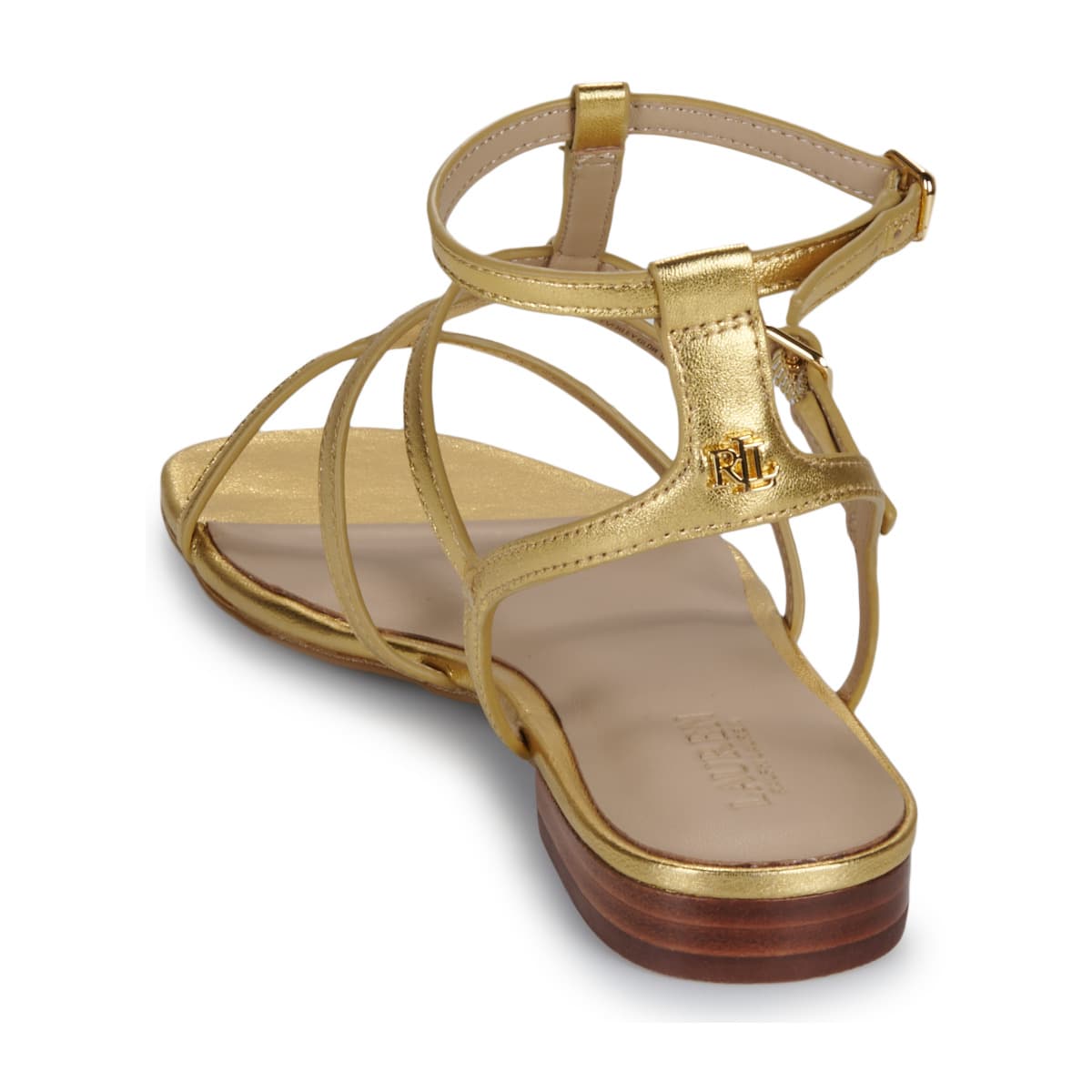Women's Sandals Lauren Ralph Lauren Gold