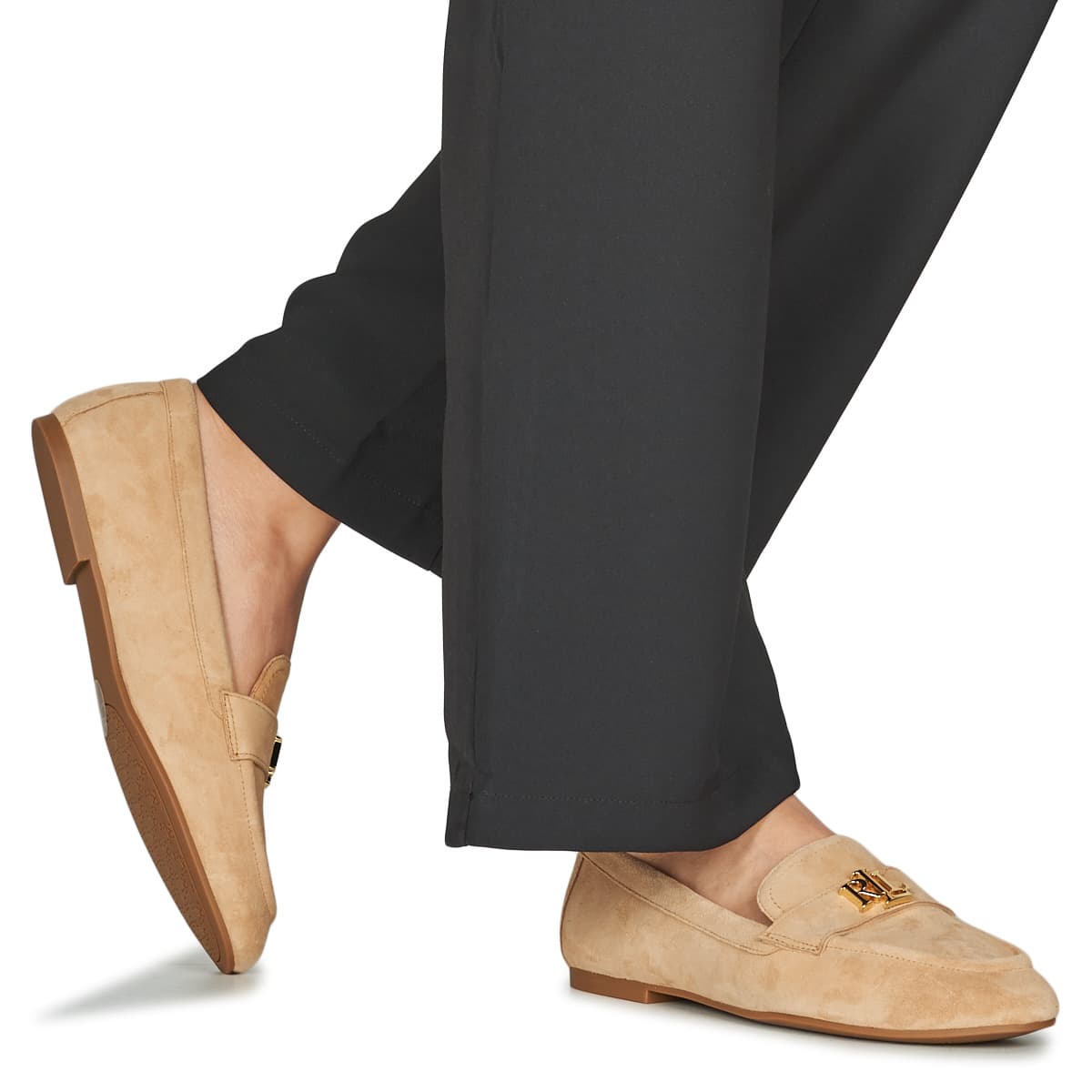 Women's Loafers Lauren Ralph Lauren Beige