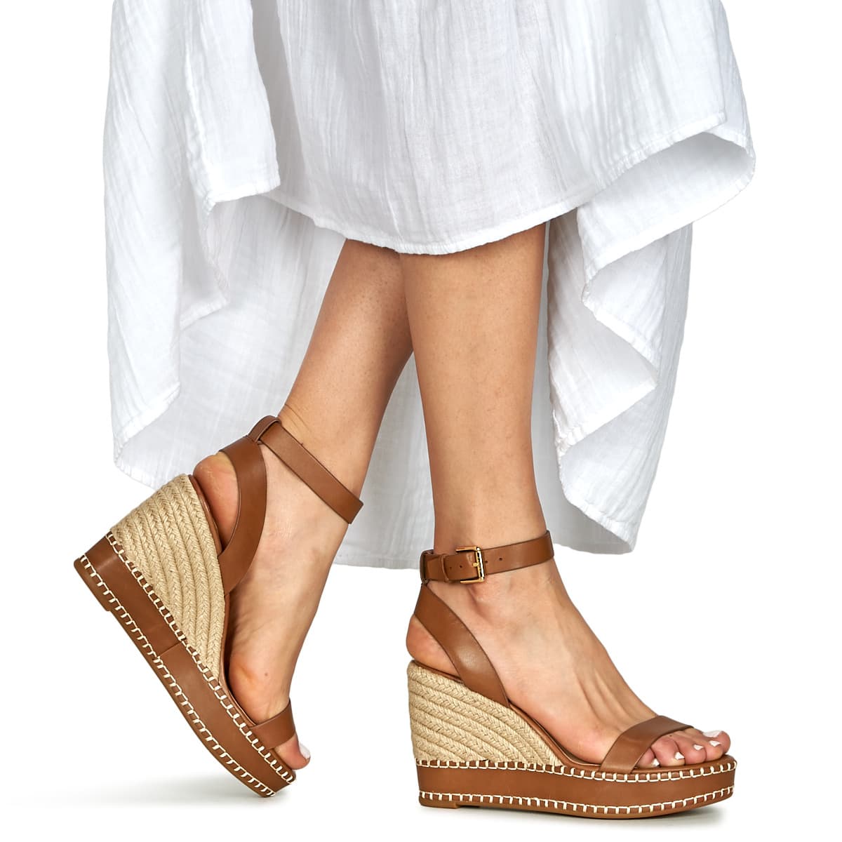 Women's Platforms Lauren Ralph Lauren Brown