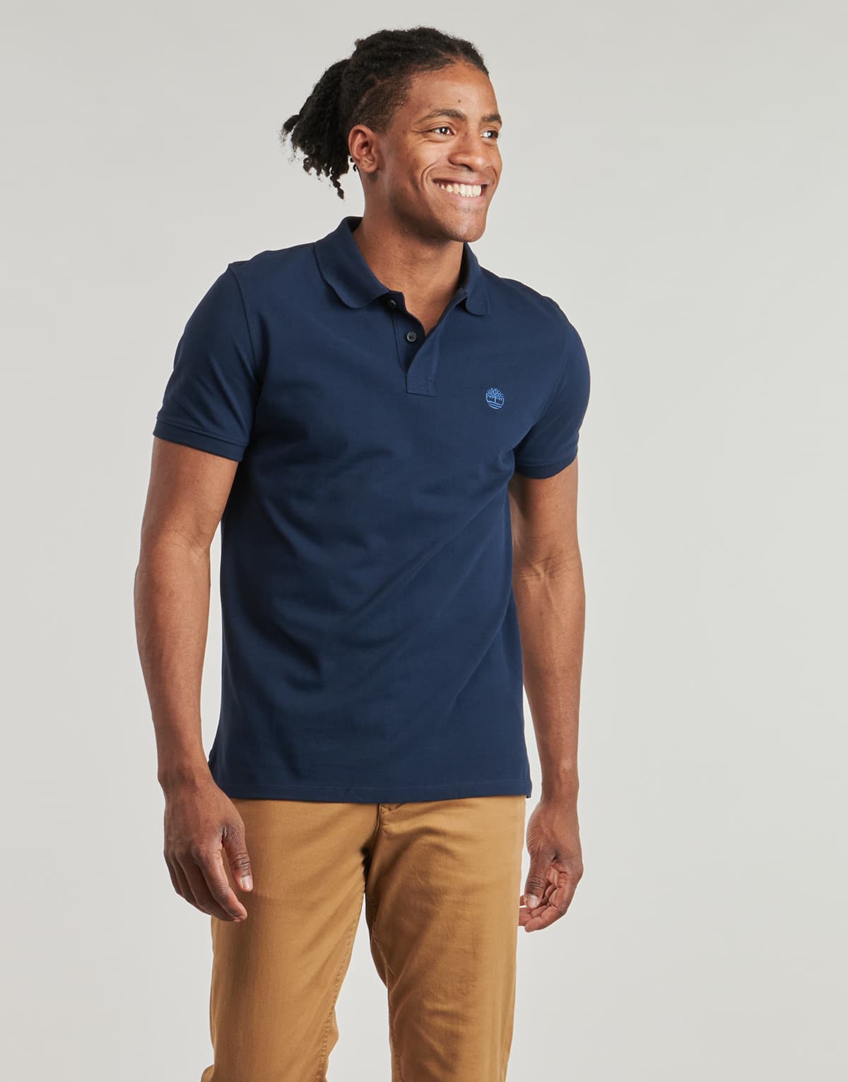 Men's Polo Shirts Timberland Blue