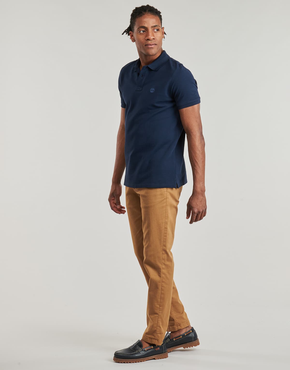 Men's Polo Shirts Timberland Blue