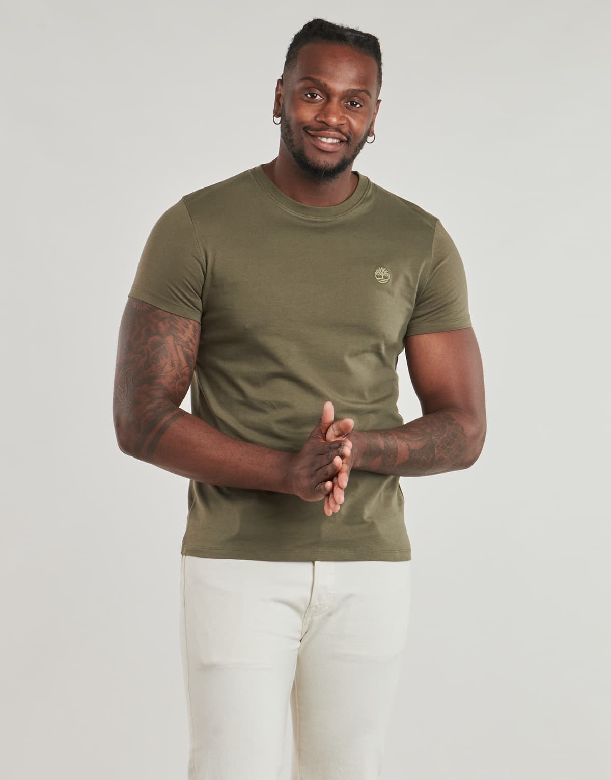 Men's T-Shirts Timberland Green