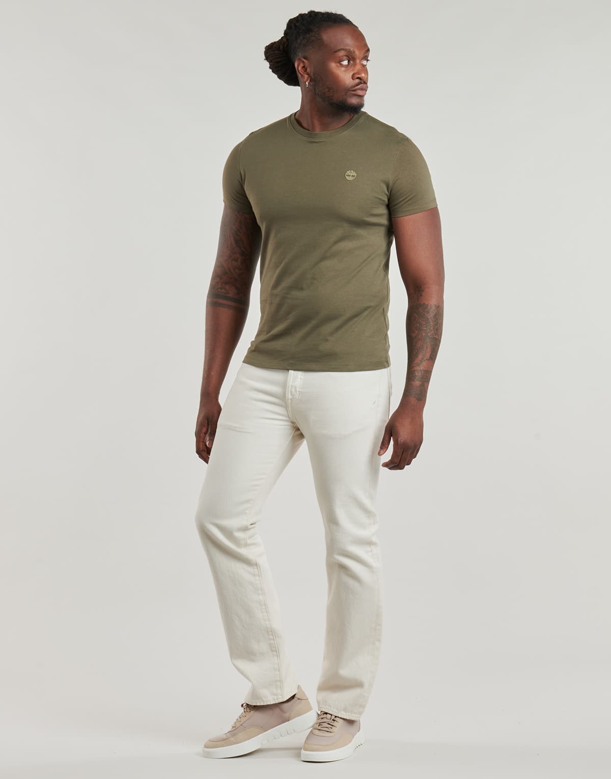 Men's T-Shirts Timberland Green