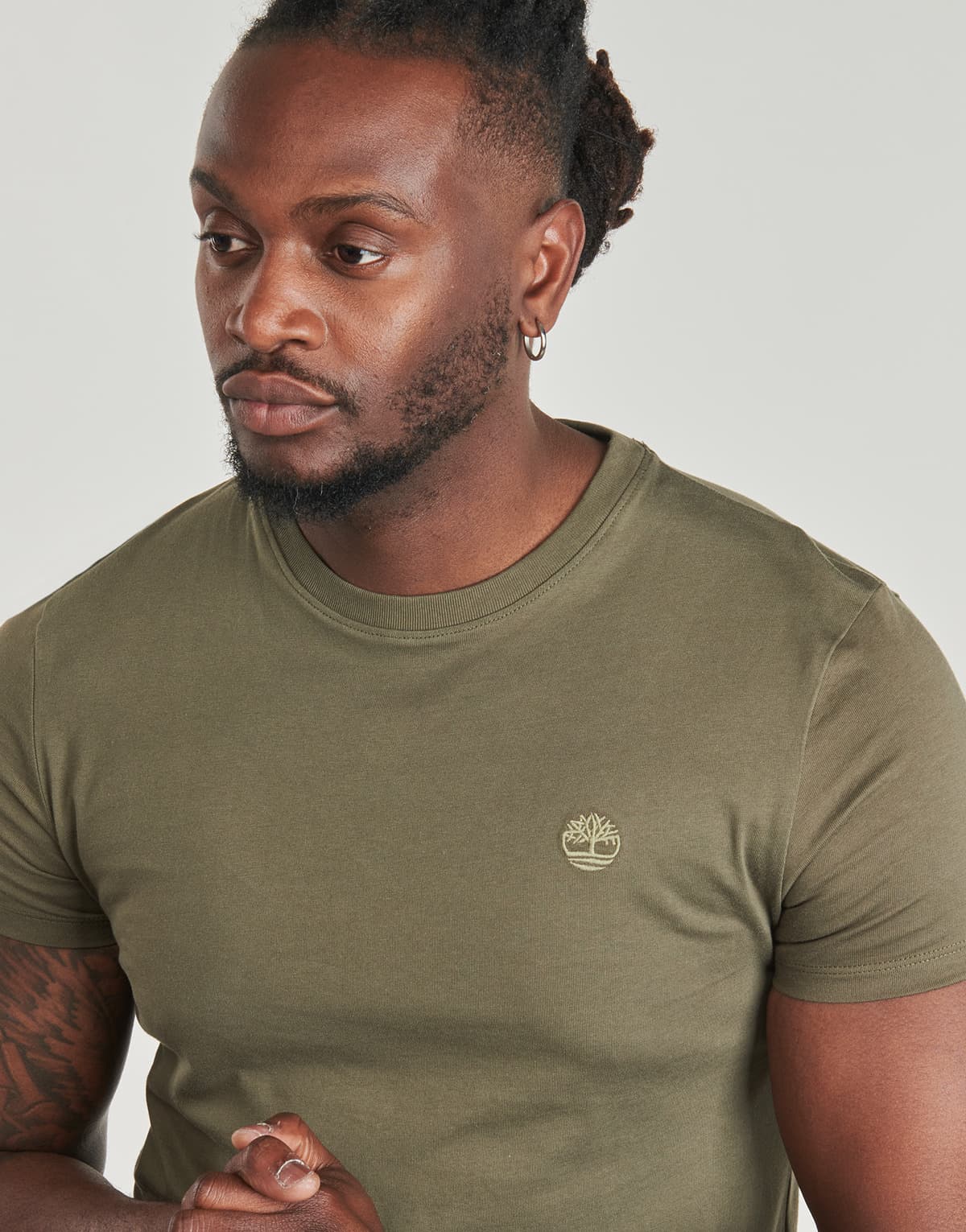 Men's T-Shirts Timberland Green