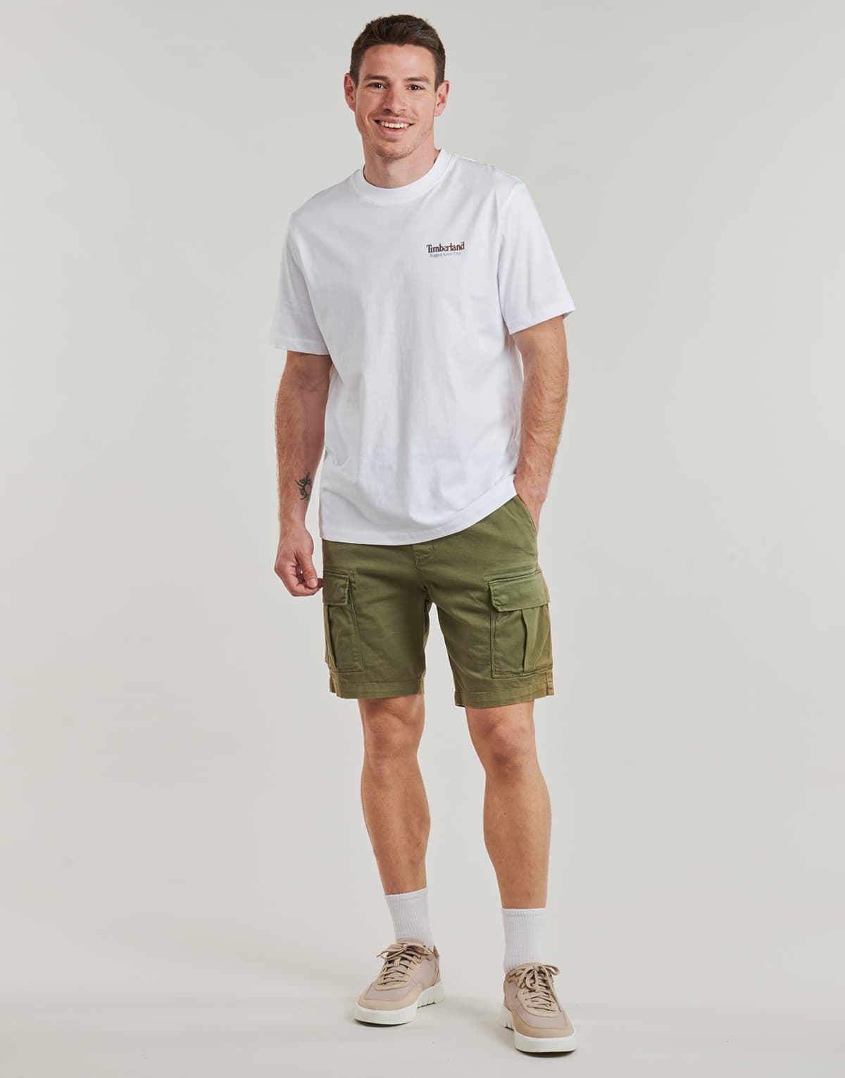 Men's T-Shirts Timberland White