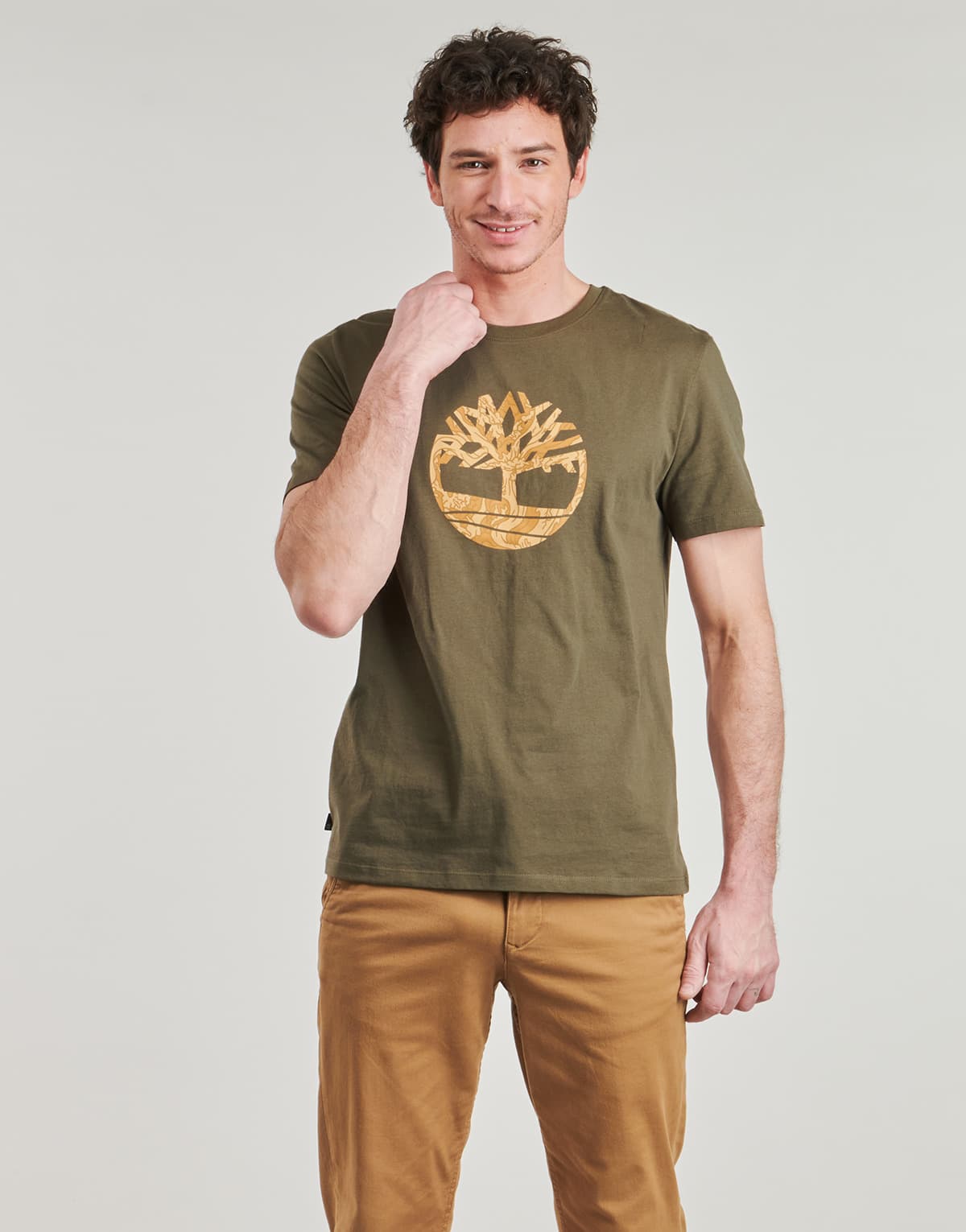 Men's T-Shirts Timberland Green