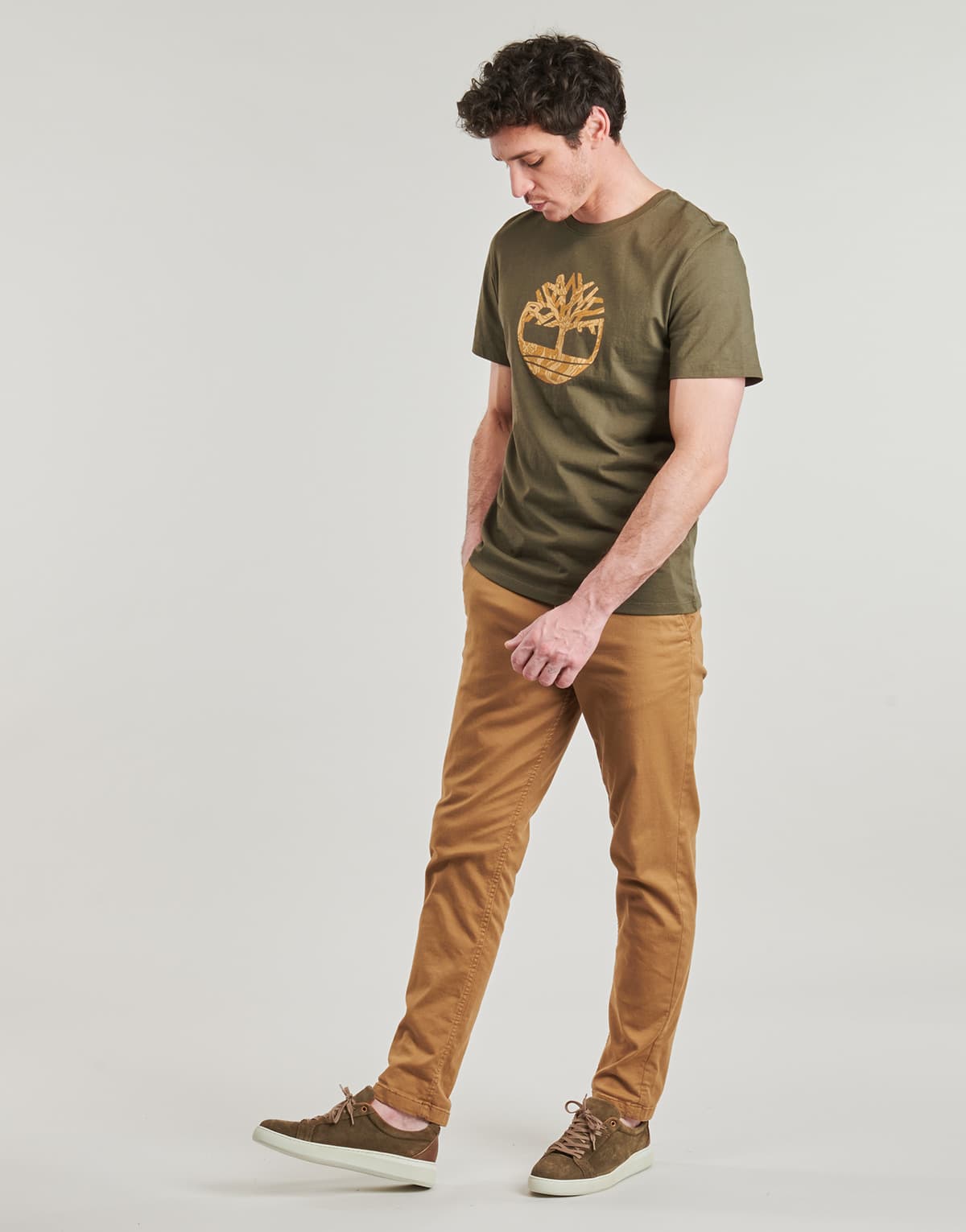 Men's T-Shirts Timberland Green