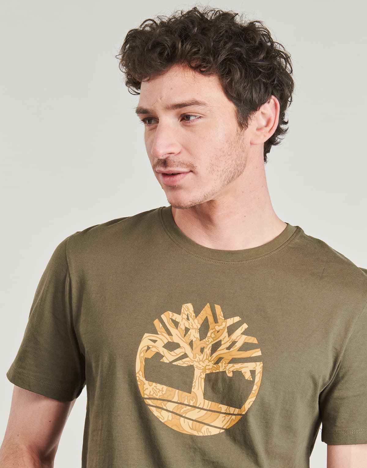 Men's T-Shirts Timberland Green