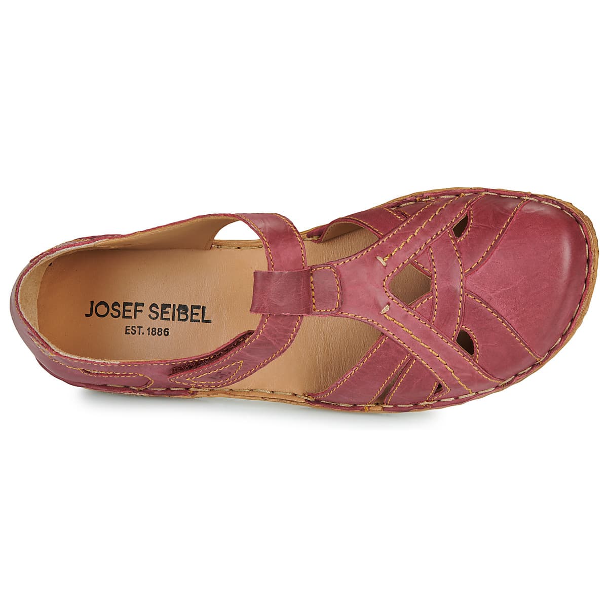 Women's Ballet Flats Josef Seibel Red