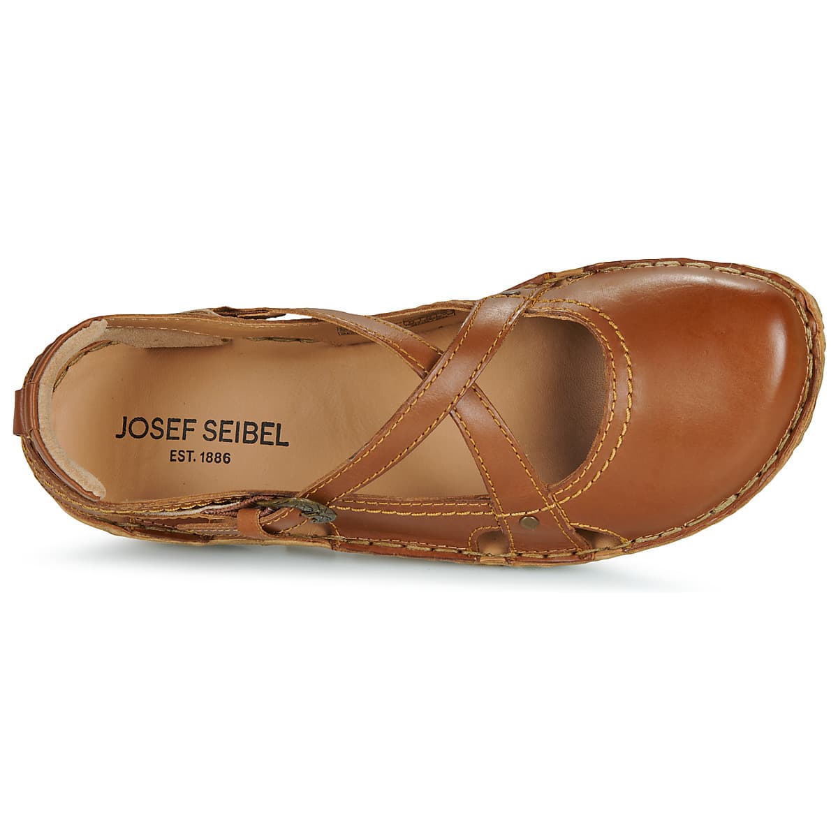 Women's Ballet Flats Josef Seibel Brown