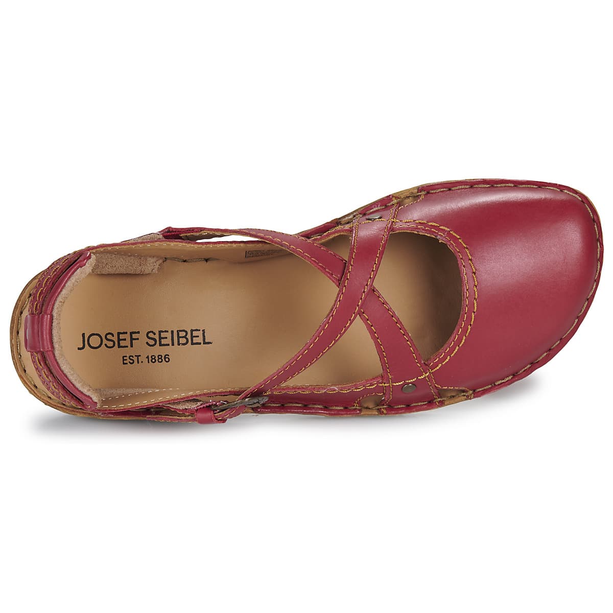 Women's Ballet Flats Josef Seibel Red