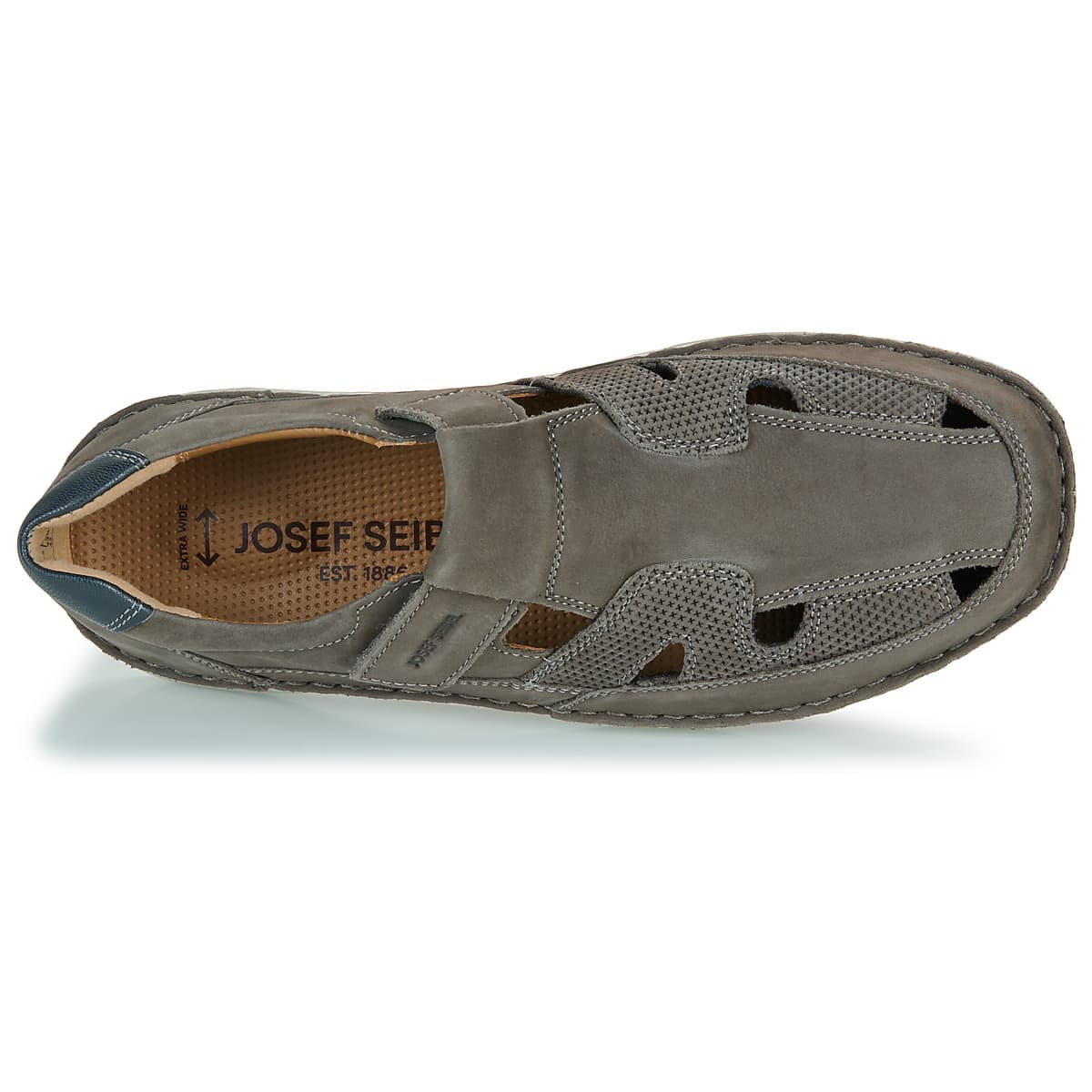 Men's Derby Shoes Josef Seibel Gray