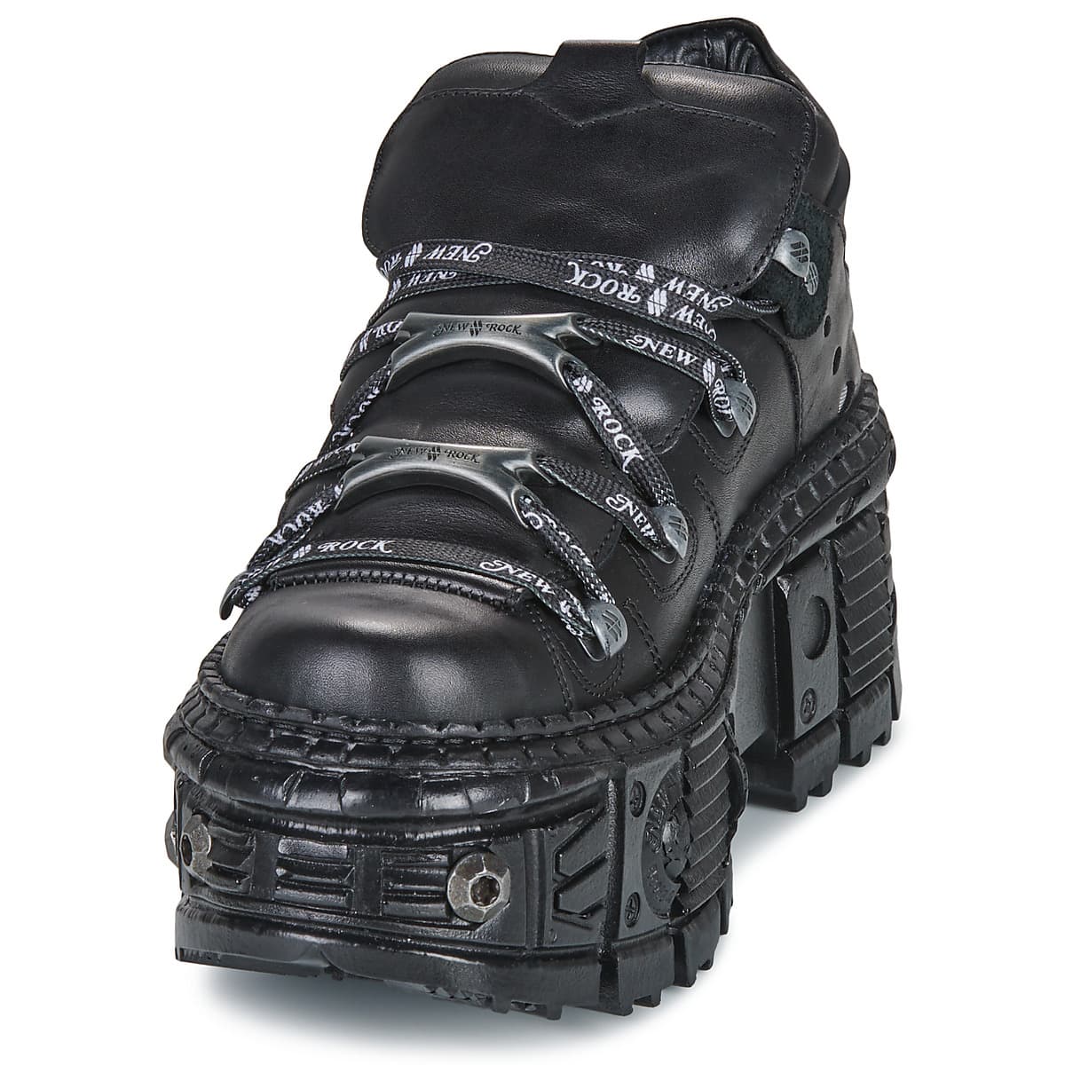 Women's Derby Shoes New Rock Black