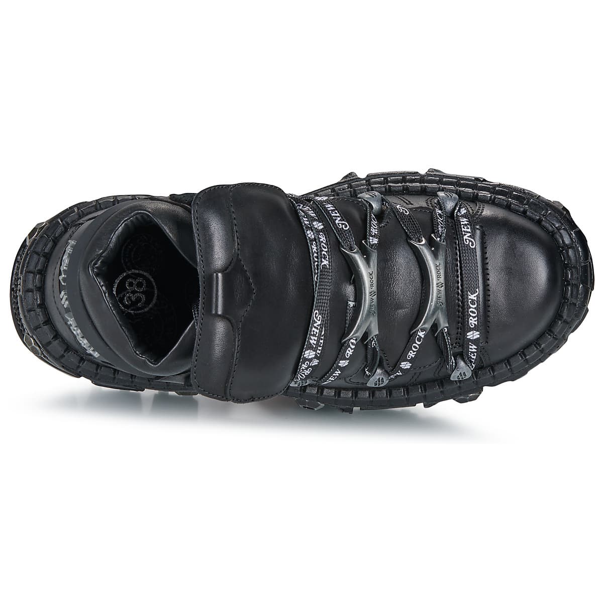 Women's Derby Shoes New Rock Black