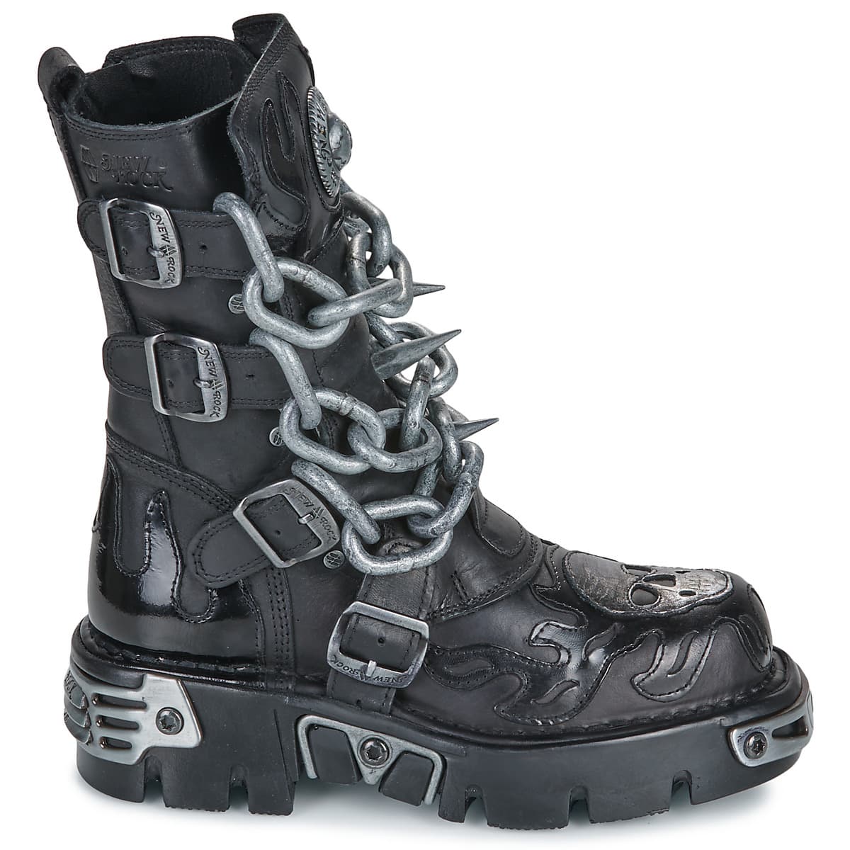 Women's Boots New Rock Black