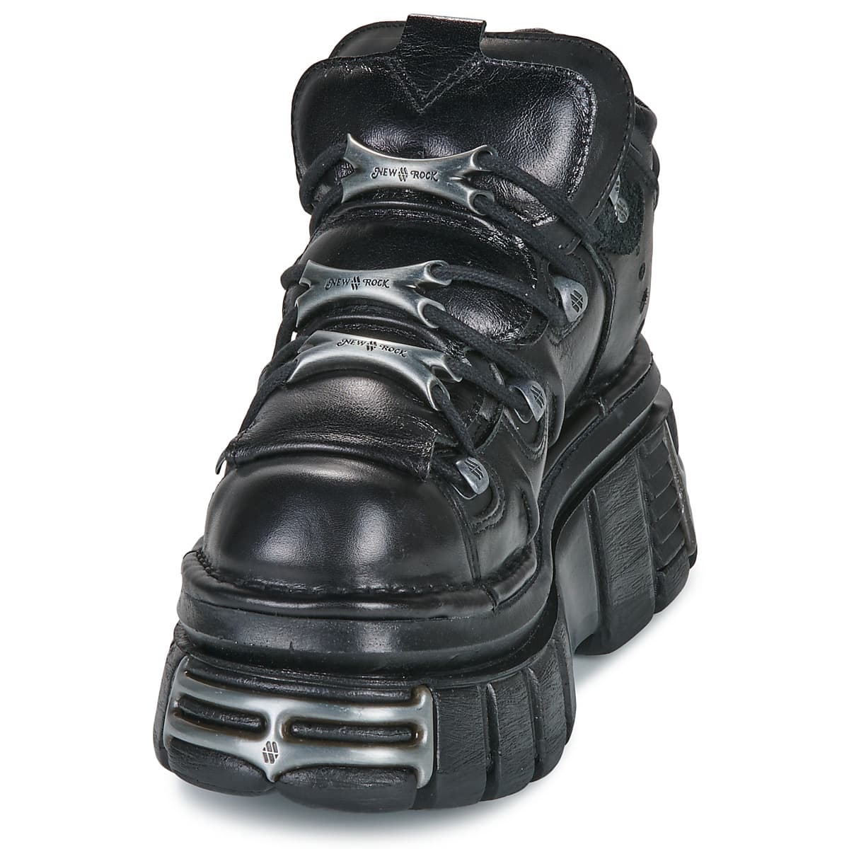 Women's Derby Shoes New Rock Black