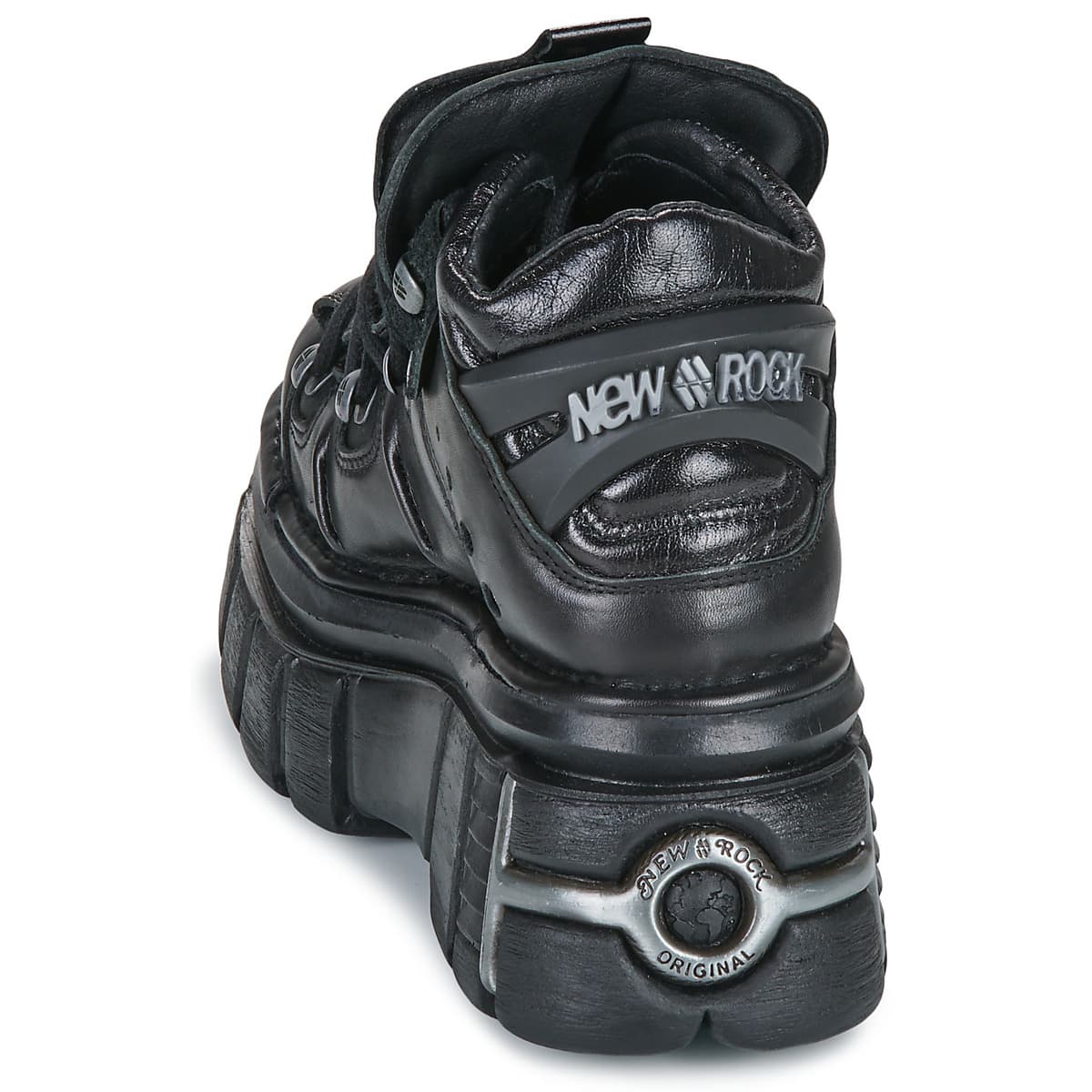 Women's Derby Shoes New Rock Black