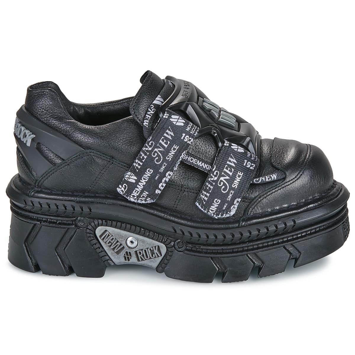 Women's Derby Shoes New Rock Black