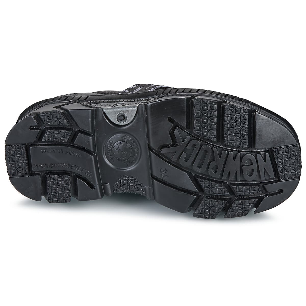 Women's Derby Shoes New Rock Black